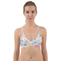 Graphic Art 002 Wrap Around Bikini Top by nateshop