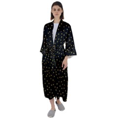 Grunge- Maxi Satin Kimono