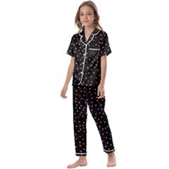 Grunge- Kids  Satin Short Sleeve Pajamas Set