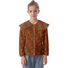 Holidays Kids  Peter Pan Collar Blouse by nateshop