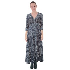 Internet Button Up Maxi Dress by nateshop