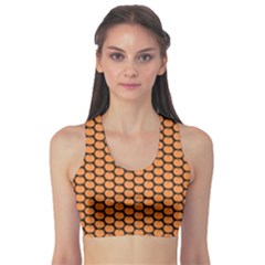 Cute Pumpkin Black Small Sports Bra by ConteMonfrey