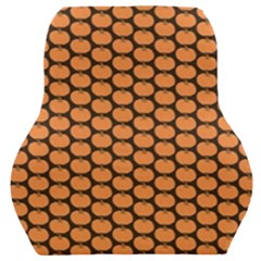 Cute Pumpkin Black Small Car Seat Back Cushion  by ConteMonfrey