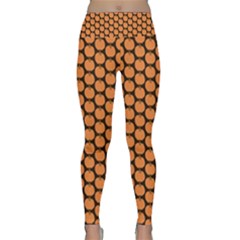 Cute Pumpkin Black Small Lightweight Velour Classic Yoga Leggings by ConteMonfrey