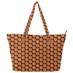 Cute Pumpkin Black Small Full Print Shoulder Bag by ConteMonfrey