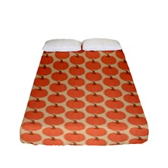 Cute Pumpkin Small Fitted Sheet (full/ Double Size) by ConteMonfrey