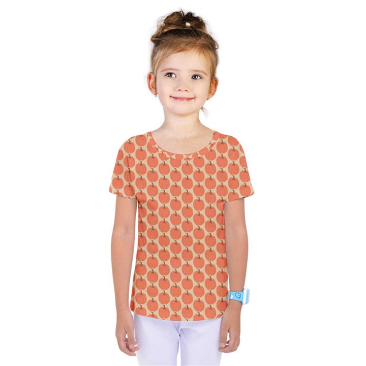 Cute Pumpkin Small Kids  One Piece Tee