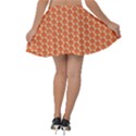 Cute Pumpkin Small Velvet Skater Skirt View2