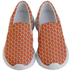 Cute Pumpkin Small Kids Lightweight Slip Ons by ConteMonfrey