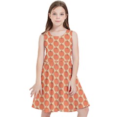 Cute Pumpkin Small Kids  Skater Dress by ConteMonfrey