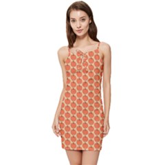 Cute Pumpkin Small Summer Tie Front Dress by ConteMonfrey