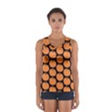 Black And Orange Pumpkin Sport Tank Top  View1