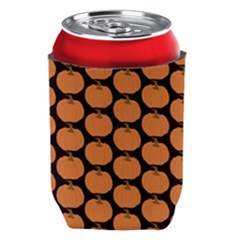 Black And Orange Pumpkin Can Holder