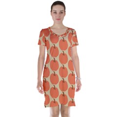 Cute Pumpkin Short Sleeve Nightdress by ConteMonfrey