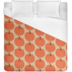 Cute Pumpkin Duvet Cover (king Size) by ConteMonfrey