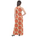 Cute Pumpkin Sleeveless Velour Maxi Dress View2