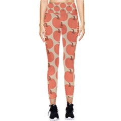 Cute Pumpkin Pocket Leggings  by ConteMonfrey