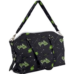 Halloween - The Witch Is Back   Canvas Crossbody Bag by ConteMonfrey