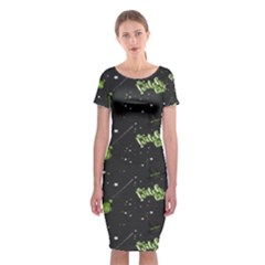 Halloween - The Witch Is Back   Classic Short Sleeve Midi Dress by ConteMonfrey