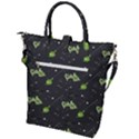 Halloween - The Witch Is Back   Buckle Top Tote Bag View2