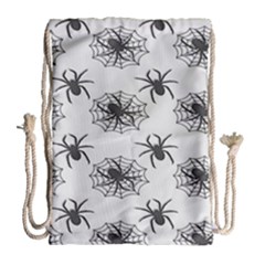 Spider Web - Halloween Decor Drawstring Bag (large) by ConteMonfrey