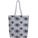 Spider Web - Halloween Decor Full Print Rope Handle Tote (Small) View2