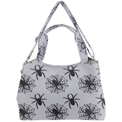 Spider Web - Halloween Decor Double Compartment Shoulder Bag by ConteMonfrey