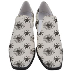 Spider Web - Halloween Decor Women Slip On Heel Loafers by ConteMonfrey