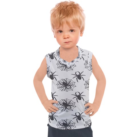 Spider Web - Halloween Decor Kids  Sport Tank Top by ConteMonfrey