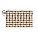 Halloween Palette Plaids   Canvas Cosmetic Bag (Medium) View1