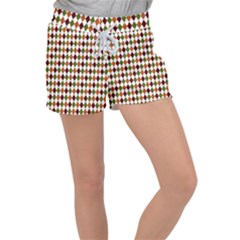 Halloween Palette Plaids   Velour Lounge Shorts by ConteMonfrey