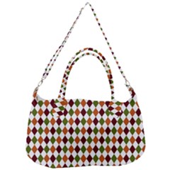 Halloween Palette Plaids   Removal Strap Handbag by ConteMonfrey