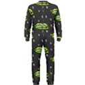 Green Vampire Mouth - Halloween Modern Decor OnePiece Jumpsuit (Men) View2