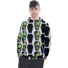 Coffins And Skulls - Modern Halloween Decor  Men s Pullover Hoodie