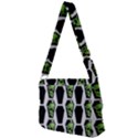 Coffins And Skulls - Modern Halloween Decor  Full Print Messenger Bag (L) View2