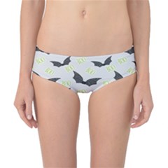 Boo! Bat Rain - Halloween Decor  Classic Bikini Bottoms by ConteMonfrey