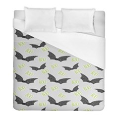 Boo! Bat Rain - Halloween Decor  Duvet Cover (full/ Double Size) by ConteMonfrey