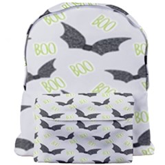 Boo! Bat Rain - Halloween Decor  Giant Full Print Backpack by ConteMonfrey