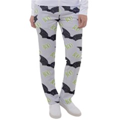 Boo! Bat Rain - Halloween Decor  Women s Casual Pants by ConteMonfrey