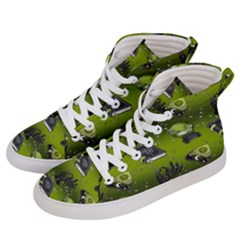 Ocultism Wicca Real Witch Halloween  Men s Hi-top Skate Sneakers by ConteMonfrey