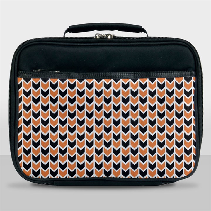 Halloween Plaids arrow Lunch Bag