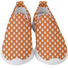 Cute Little Ghosts Halloween Theme Kids  Slip On Sneakers by ConteMonfrey