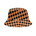 Halloween Black Orange Plaids Bucket Hat View1