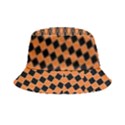 Halloween Black Orange Plaids Bucket Hat View2