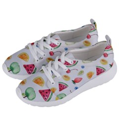 Fruit Summer Vitamin Watercolor Women s Lightweight Sports Shoes by Wegoenart