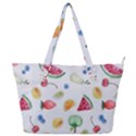 Fruit Summer Vitamin Watercolor Full Print Shoulder Bag View1