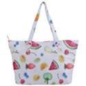 Fruit Summer Vitamin Watercolor Full Print Shoulder Bag View2