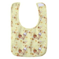 Ice Cream Cone Dessert Baby Bib by Wegoenart