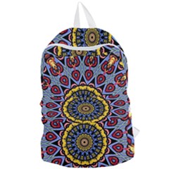 Kaleidoscope Mandala Colorful Foldable Lightweight Backpack by Wegoenart