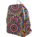 Rosette Mandala Ornament Wallpaper Top Flap Backpack View1